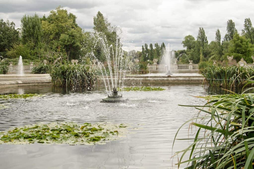Fountains at Hyde Park